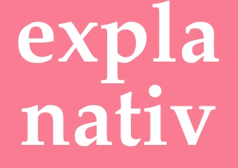Synonym explanativ
