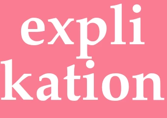Synonym explikation