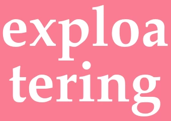 Synonym exploatering