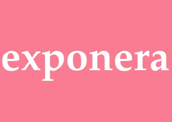 Synonym exponera