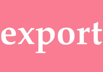 Synonym export