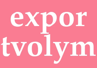 Synonym exportvolym