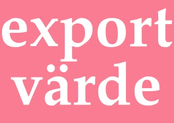 Synonym exportvärde