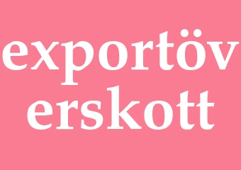 Synonym exportöverskott