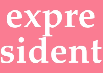 Synonym expresident