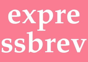 Synonym expressbrev