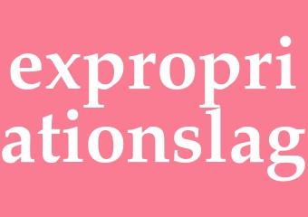 Synonym expropriationslag