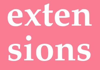 Synonym extensions