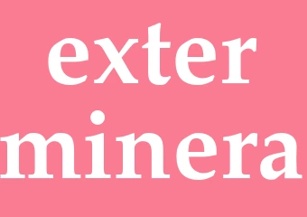 Synonym exterminera