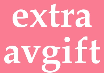 Synonym extraavgift