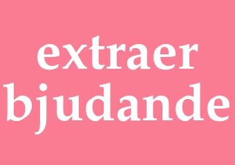 Synonym extraerbjudande