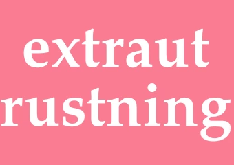 Synonym extrautrustning