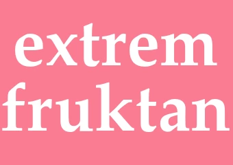 Synonym extremfruktan