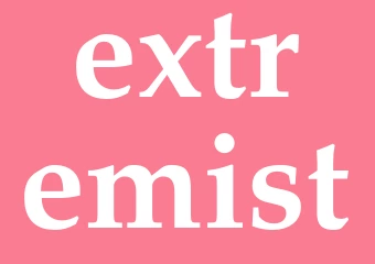 Synonym extremist