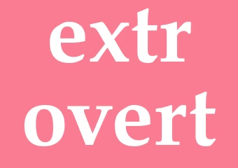 Synonym extrovert