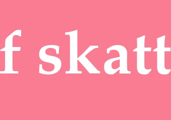 Synonym f-skatt