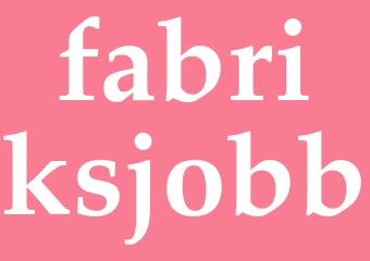 Synonym fabriksjobb