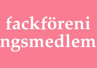 Synonym fackföreningsmedlem