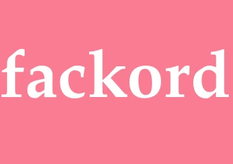 Synonym fackord