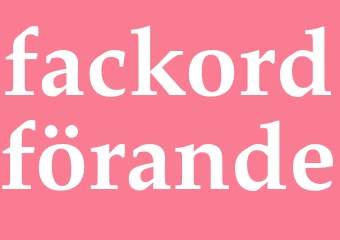 Synonym fackordförande