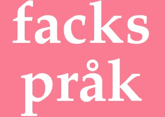 Synonym fackspråk