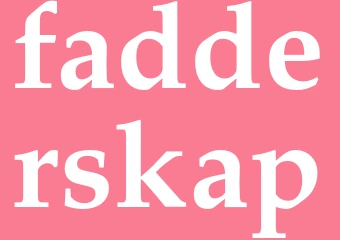Synonym fadderskap