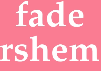 Synonym fadershem