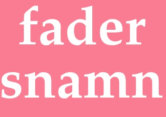 Synonym fadersnamn