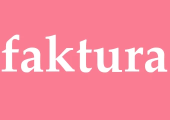 Synonym faktura