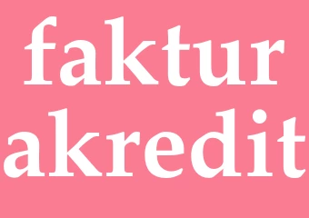 Synonym fakturakredit