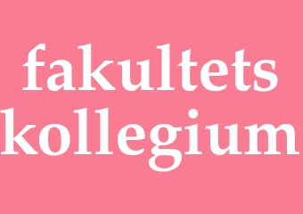 Synonym fakultetskollegium