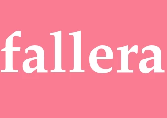 Synonym fallera