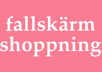 Synonym fallskärmshoppning