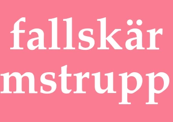 Synonym fallskärmstrupp