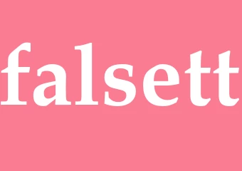 Synonym falsett