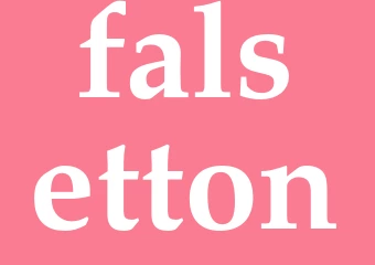 Synonym falsetton