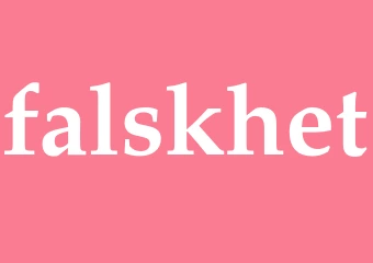 Synonym falskhet
