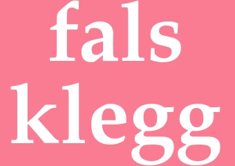 Synonym falsklegg