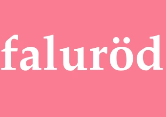 Synonym faluröd