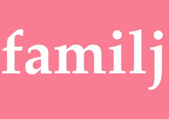 Synonym familj