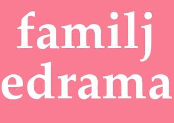 Synonym familjedrama