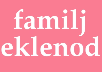 Synonym familjeklenod