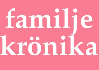 Synonym familjekrönika