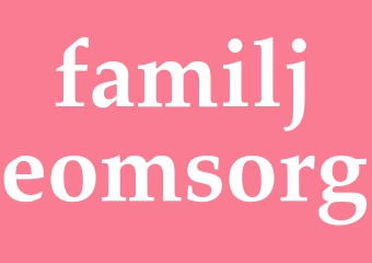 Synonym familjeomsorg