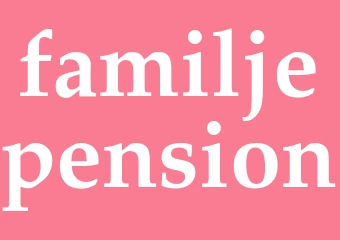 Synonym familjepension