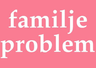 Synonym familjeproblem