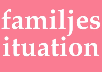 Synonym familjesituation