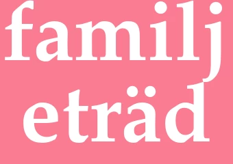 Synonym familjeträd