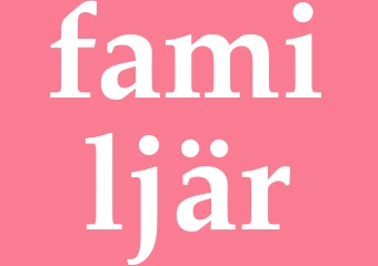 Synonym familjär