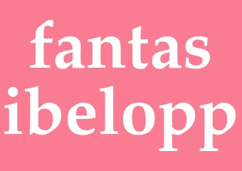 Synonym fantasibelopp